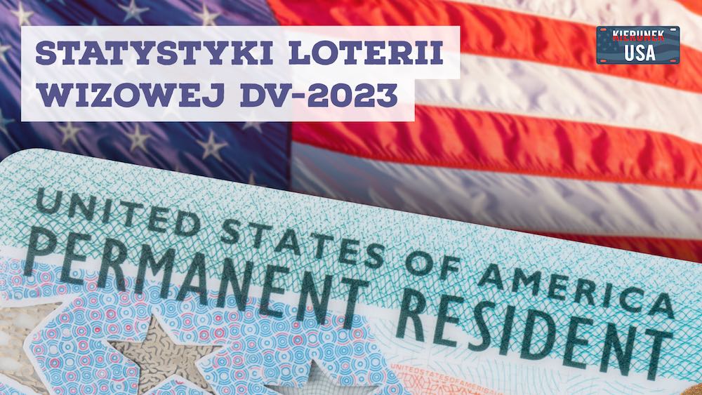 Statystyki loterii wizowej DV-2023